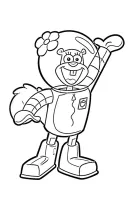 SpongeBob SquarePants kleurplaat 11